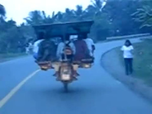 Mass Transportation Seen In The Philippines