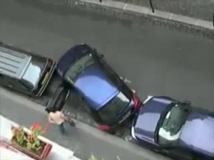 Man Finds Clever New Way To Parallel Park