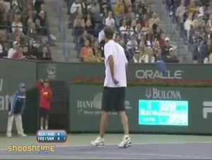 Sampras/Agassi Charity Match Turns Awkward