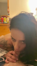 Stephanie Martinez from San Antonio Sucking Brandon’s Fat Cock