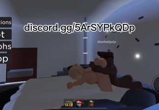 Roblox blondie slut gets her ass eaten buy buff black man