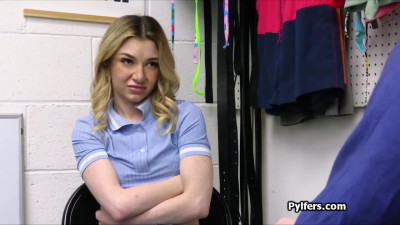 Suspect with freckles fucked hard on the office desk