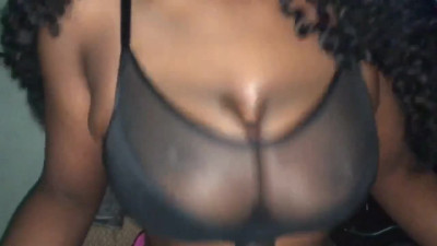 Titfuck in new bra