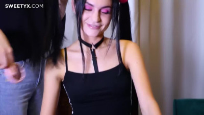 Petite Goth Teen Full Nelson Deep Anal Poundinga