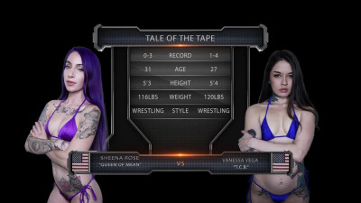 Vanessa Vega vs Sheena Rose|Evolved Fight Lez