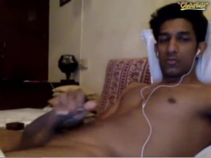 Handsome Indian Guy Cums