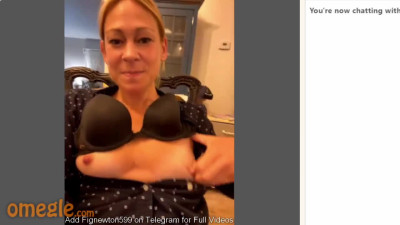 Omegle 43 Year Old Cheating MILF