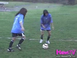 Euroslut soccer teens go lesbo