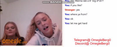 Hot Blonde Omegle Lesbian