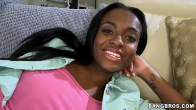 Enjoying Lexxi Deeps Sweet 18 Year Old Ebony Ass 720p