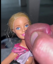 Secondhand Barbie 3 last cumshot facial.