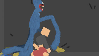 1: deepthroating Huggy Wuggy | Sticknodes Porn Animation