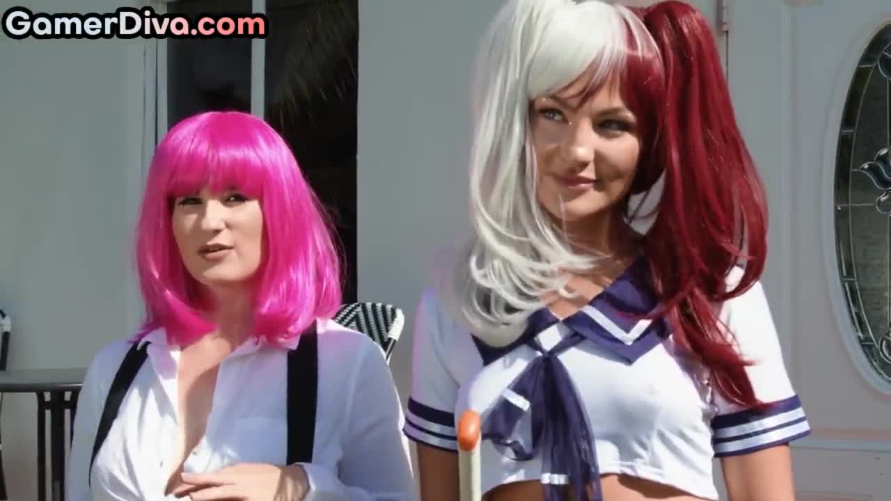 Watch Cosplay cockhungry gamer sluts pleasing guy in 3way Short Sex Videos - Duration: 07:55 | ePornNEW.