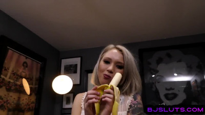 Food fetish cockhungry sluts deepthroats POV