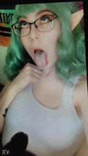 ahegao teen cum tribute