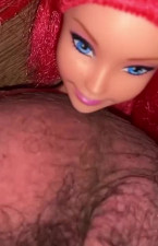 Redhead Barbie cumshot