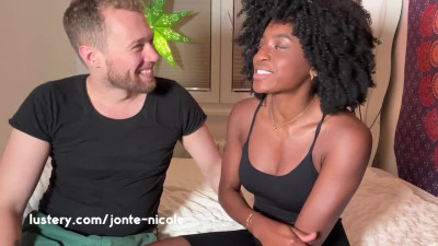 Black Pornstar Has Goodbye Sex With Her Fiance - Lustery