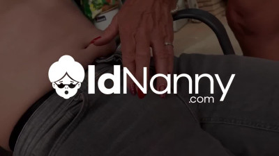 MILF LuLu Lush Steamy Striptease And Playtime - OLDNANNY