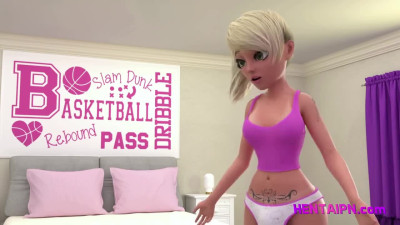 3D FUTA Dickgirl Fucks Mom & Cums Inside