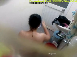 bathroom asian voyeur