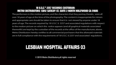 Lesbian Hospital Affairs 3 - Full Length American Older And Younger Lesbian Movie