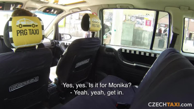 Czech Taxi E05: Young blonde fucks on the way to work