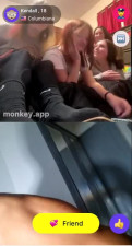 4 Hot MonkeyApp Girls Flashing Omegle