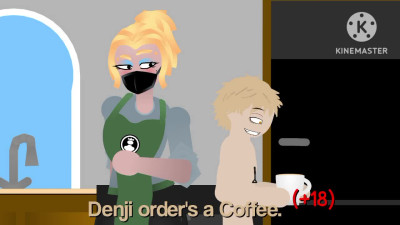 StickNodes Sex: Denji Orders a Coffee