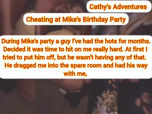 Fucking a guy at my Boyfriends B-day Party