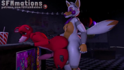 Lolbit fuks Femboi Foxy (Not Mine)