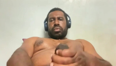 Black Man with BBC Cums