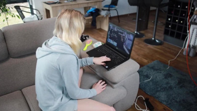 Playing Sims 3 and Having Sex with a Blonde Teen