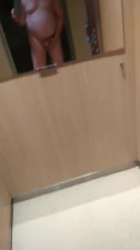 Michel Steuve Faggot Risky Exposure in Elevator