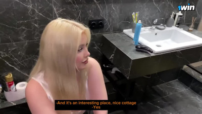 She gave me a bj at the corporate party, I came in her pussy, the chief saw us.