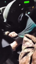 CONDOM BROKE HUGE COCK. I Sucked & Fucked a random cute guy parked beside me.
