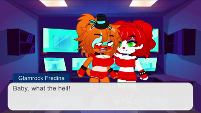 Circus baby gets bored, and Horny