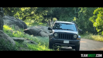 Young Lady Needs Roadside Rescue