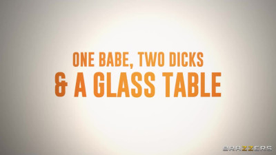 One Babe Two Dicks & A Glass Table