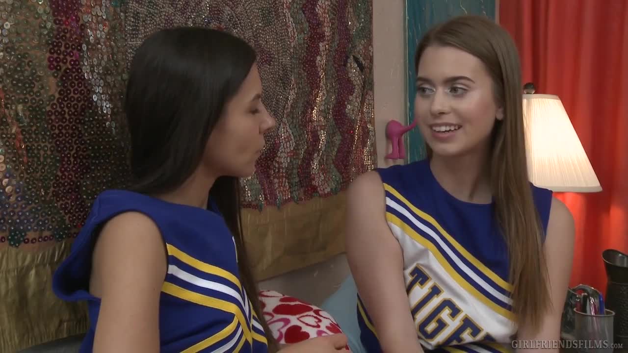 Watch Jill Kassidy and Milana May both in blue and white cheerleaders outfits bed lesbian Short Sex Videos - Duration: 43:02 | ePornNEW.