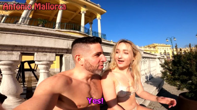 Fucking A Slutty French Teen in Thermal Bath of Budapest