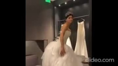 Mia Khalifa Wedding Dress