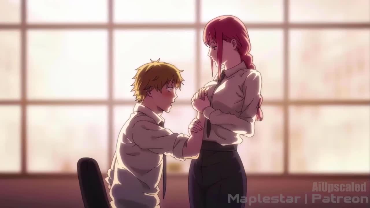 Watch 4K Chainsaw man, Denji finally gets his treat from Makima. Ai Upscaled | Maplestar Short Sex Videos - Duration: 03:31 | ePornNEW.