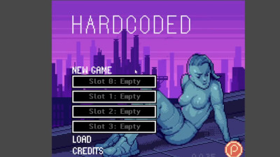 Hardcoded cool cyberpunk porn game(warning futa/femboys and bad English)