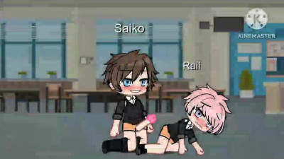 2 Gays Fuck In The School/Gacha Gay