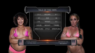 Daisy Ducati vs Savannah Fox|Evolved Fight Lez