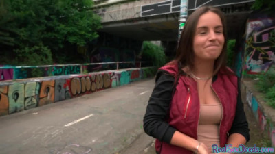 Public reality babe POV banged outdoor 4 cash after blowjob