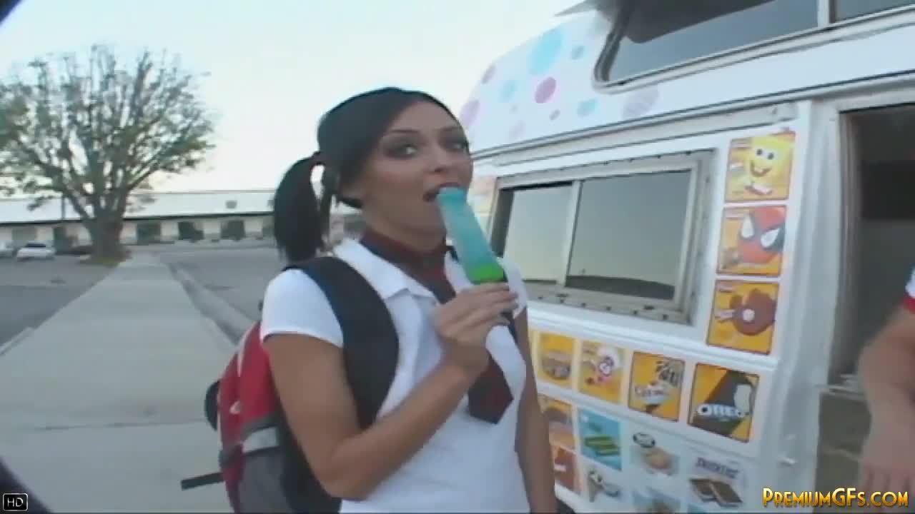 Watch Sweet Stephanie with popsicle Blowjob and Fuckin in Van Short Sex Videos - Duration: 05:55 | ePornNEW.