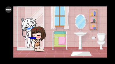 sans fucks chara again in the bathroom