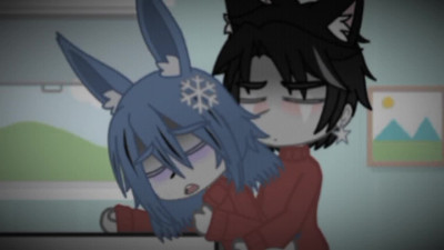 A quick backfuck before cookout... || gacha porn video, wolf × bunny