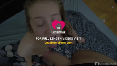 Awesome teen close up blowjob